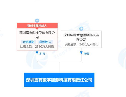震有科技投資新設數(shù)字能源科技公司，經營范圍涵蓋儲能技術服務與技術運營